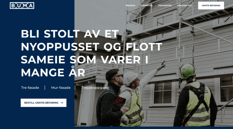 Buma.no utviklet av Snille Tips